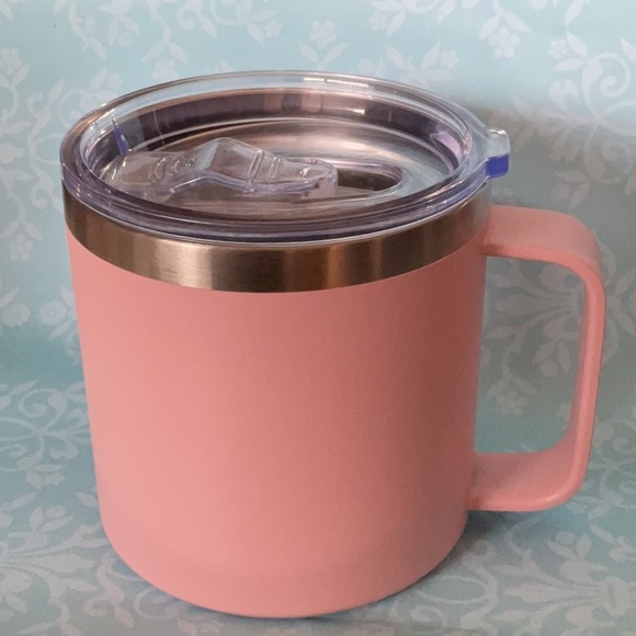 Mother’s Day NWOT #1 MOM Pink Thermal Mug - Picture 2 of 5